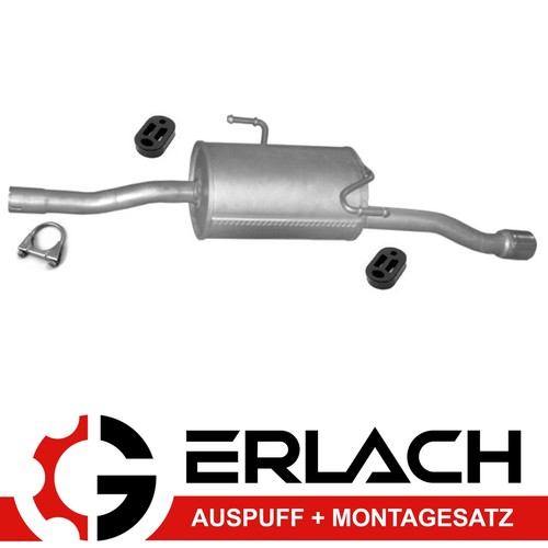 Pot échappement pour - d'échappement,