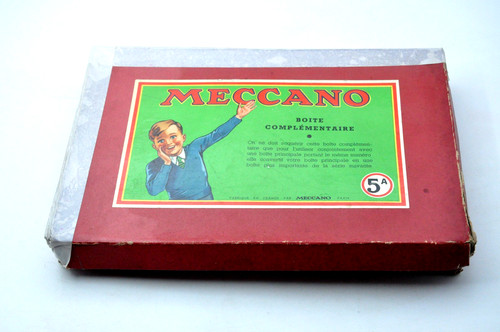 Meccano boite éléments - boite, d'éléments