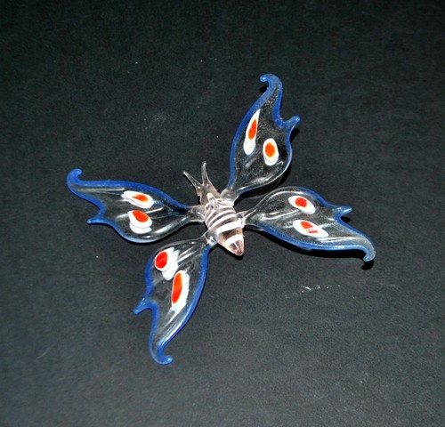 Murano sculpture papillon - sculpture,
