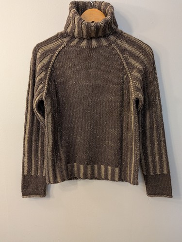 Pull col roulé vintage - pull,