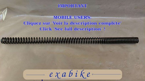 Ressort fourche pour - de,