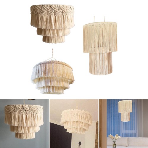 Abat jour macramé - abat-jour,