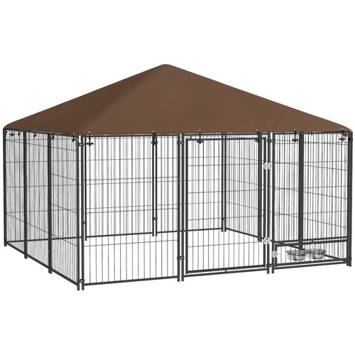 Chenil extérieur pour chiens