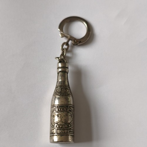 Porte clés métal bouteille - porte-clés,