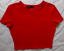T-shirt rouge ZARA Taille S