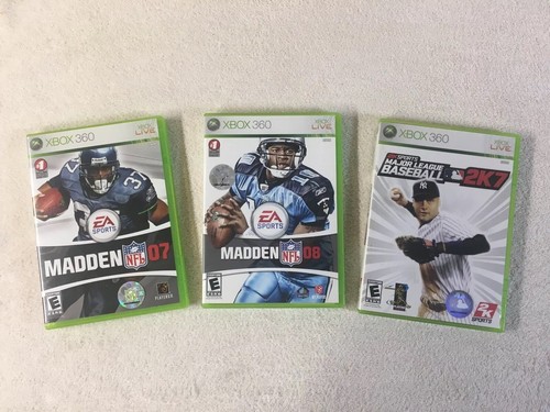 Xbox 360 madden 08 - xbox, 07,
