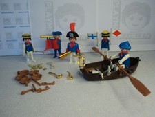 PLAYMOBIL vintage pirates marin anglais barque trésor sets 3546 de 1978 / 3550