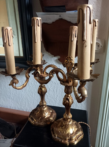 Importante ancienne paire - , de