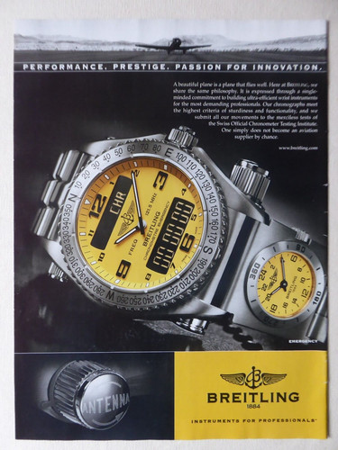 2006 pub montre breitling - 7/2006,