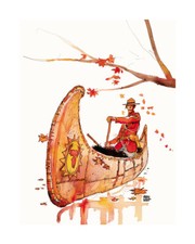 PRATT  "Canoë " Tirage de