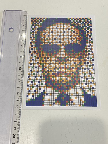 Invader rubik cubist mima - invader,