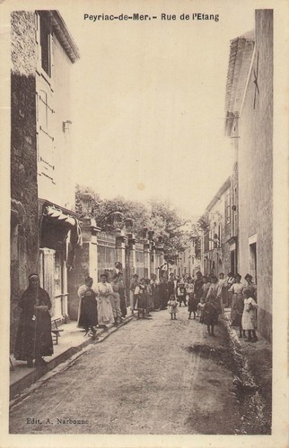Cpa peyriac mer - peyriac-de-mer,