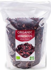 Fleurs d'hibiscus Bio Hibiscus Naturel Thé Séchées Egypte Sabdariffa 1KG