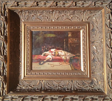   Huile sur toile signée