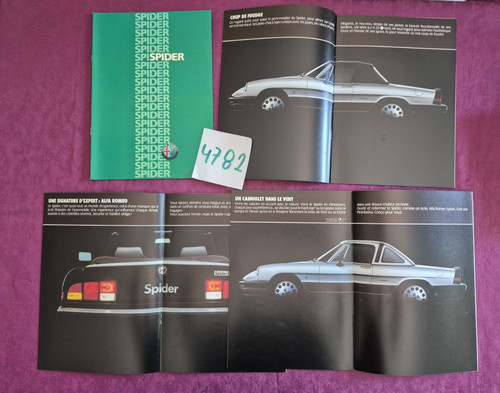 4782 alfa romeo spider - n°4782,