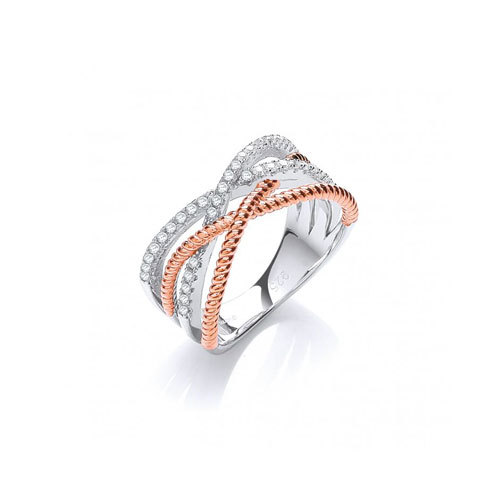 Bague acier inoxydable rose - acier,