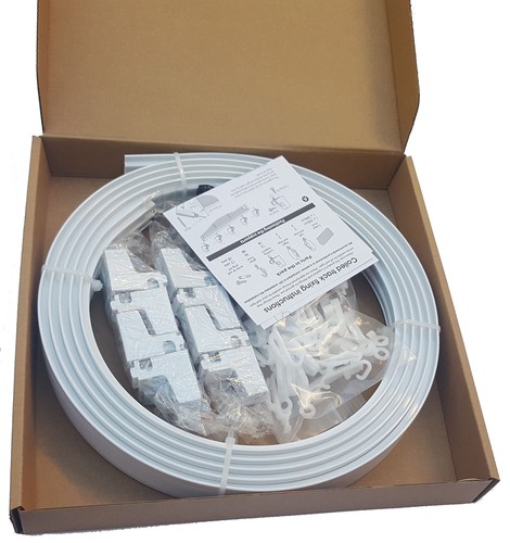 Rail rideau flexible pour - de,