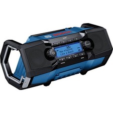Bosch Professional GPB 18V-2 SC DAB+ Radio de chantier DAB+, FM Bluetooth, AUX