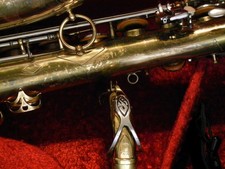 VINTAGE SAHDUOO KIMBERLY TENOR SAXOPHONE, NEMC Hard Rubber MPC & OHSC!