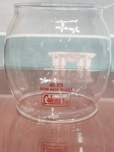 Verre coleman globe 550 - verre,