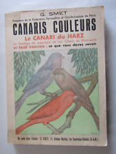Exemplaire du Président de la république Auriol / Canaris couleurs / Smet signé