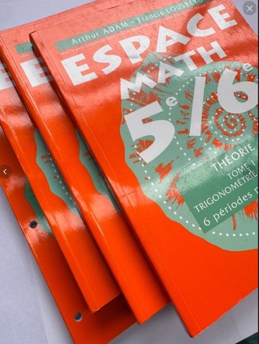 Lot livres espace math - espace,