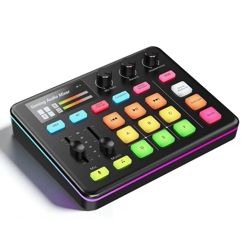 Gaming audio mixer table de - table,