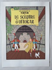HERGÉ - Sérigraphie TINTIN 