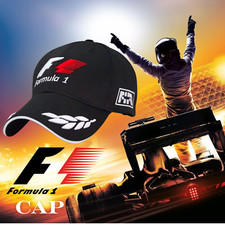 Formula 1 F1 Logo Embroidered Baseball Cap 100% Cotton Adjustable Hat