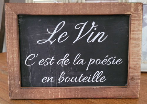 Cadre bois avec ardoise - cadre,