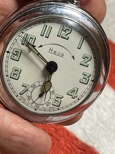 Vintage Heco Pocket Watch Swiss Made