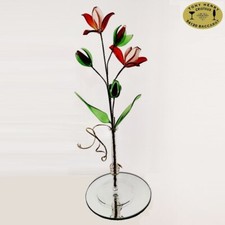 Fleur et vase Cristal Couleur