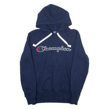 CHAMPION Sweat À Capuche Bleu