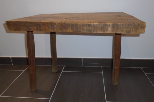 Table basse tablette tripode - table,