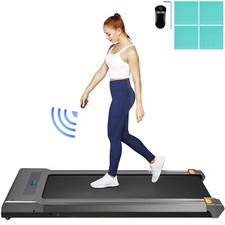 VEVOR Tapis de Marche Course avec Télécommande Affichage 0-6 km/h pour Maison