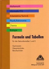 Formeln und Tabellen für die