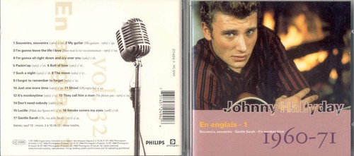 Johnny hallyday rare cd - hallyday.,
