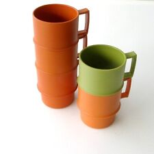 5 Mugs plastique Pique Nique