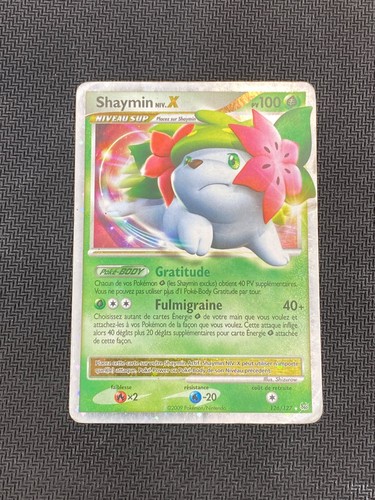 Carte pokémon shaymin niv - pokémon, niv.x