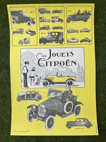 Les jouets citroën - les, modèle