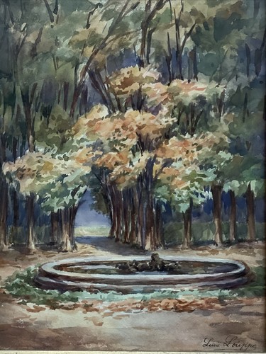Peinture aquarelle louppe - de,