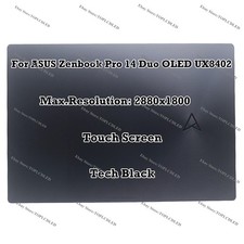 ASUS Zenbook Pro 14 Duo OLED UX8402VU-AS96T Tactile LCD assemblage Haut d'écran