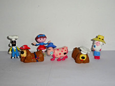 Lot n°1 de 6 figurines PVC -