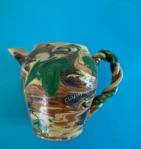 Ancien rare pot terre - ancien, en