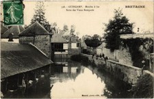 Old postcard Guingamp Linen Mill - Suite des Vieux Remparts (1295480)