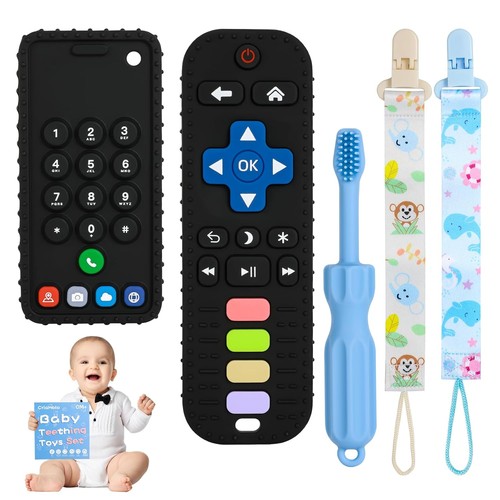 Baby teething toys remote - toys,,