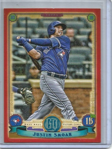 Justin smoak 2019 topps - smoak, gypsy
