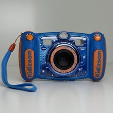Kidizoom Duo 5.0 Kid Camera Blue Orange with Batteries TESTED & WORKING!