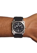 Bell & Ross BR-03 acier noir -