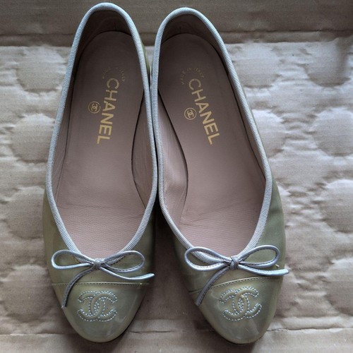 Ballerines chanel logo - chanel,